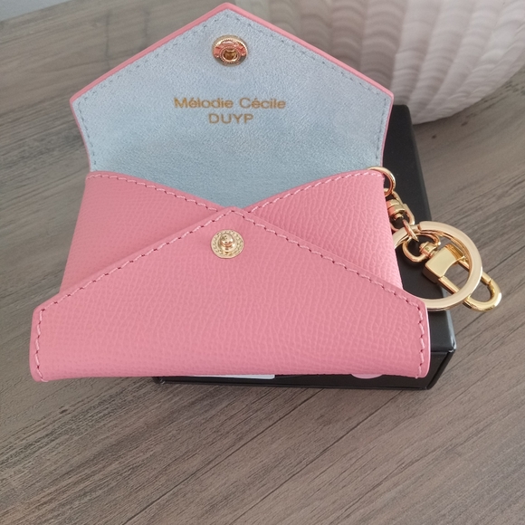 DUYP Dress Up Your Purse Sakura Pink/Blue Mini Bag Charm/Card Holder/Wallet - Picture 2 of 13